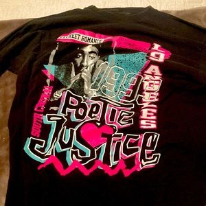 Vintage poetic justice shirt